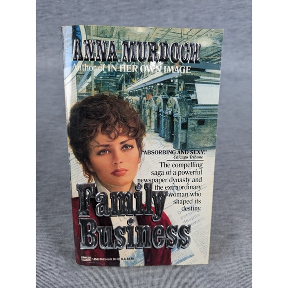 🍭 3/$10 Anna Murdoch: Family Business (Paperback) - Picture 1 of 4